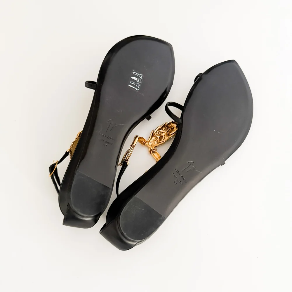 Giuseppe Zanotti Italian Iconic Scorpion Sandals (US 11 / IT